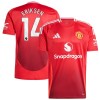 Camisola Manchester United Eriksen 14 Homen Equipamento 1ª 24/25